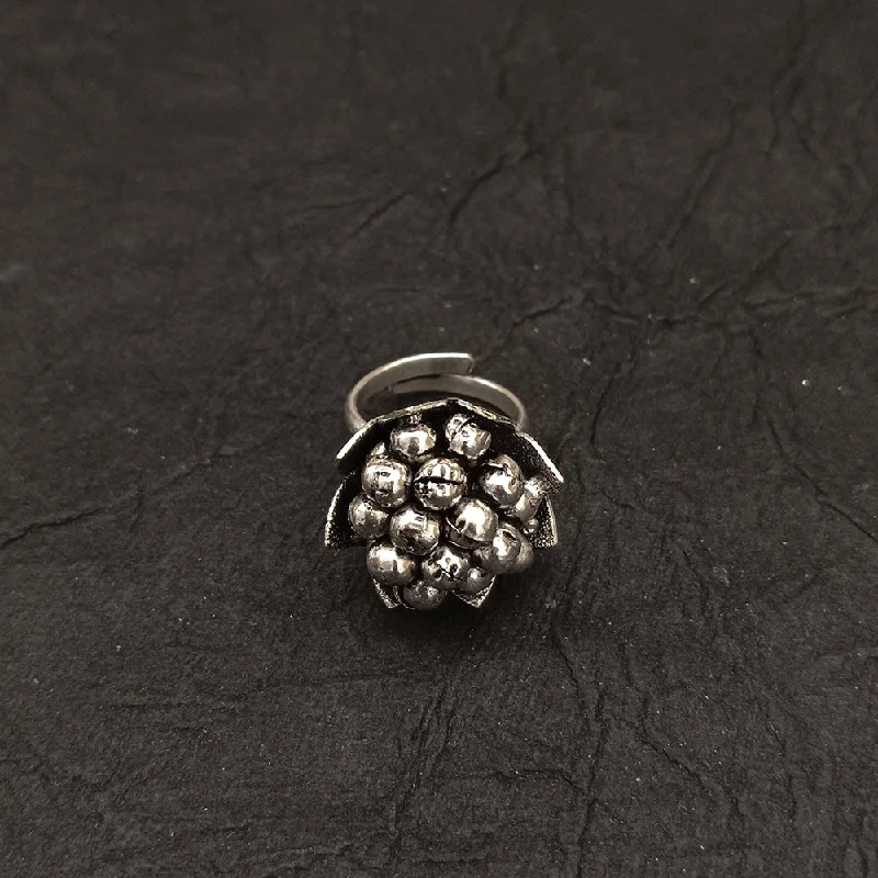 Your Dream Jewelry At Dream Prices – Shop Now Deep Jewell Oxidised Plated Grapes Adjustable Ring Your Dream Jewelry At Dream Prices – Shop Now Deep Jewell Oxidised Plated Grapes Adjustable Ring