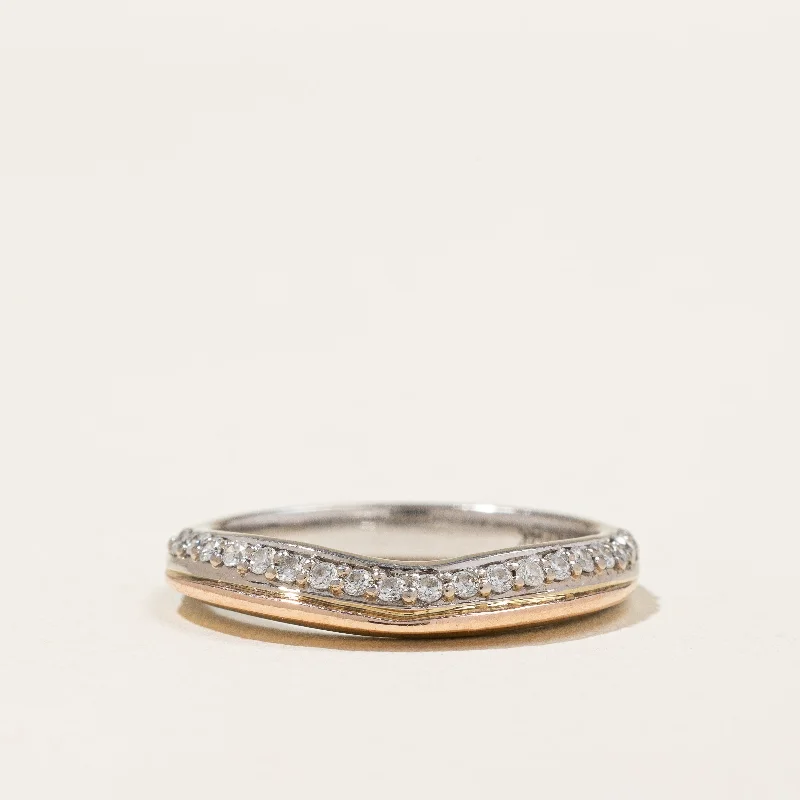 Dainty Floral Jewelry For Feminine Elegance Diamond Ring | 0.14ctw | SZ 4.25 |