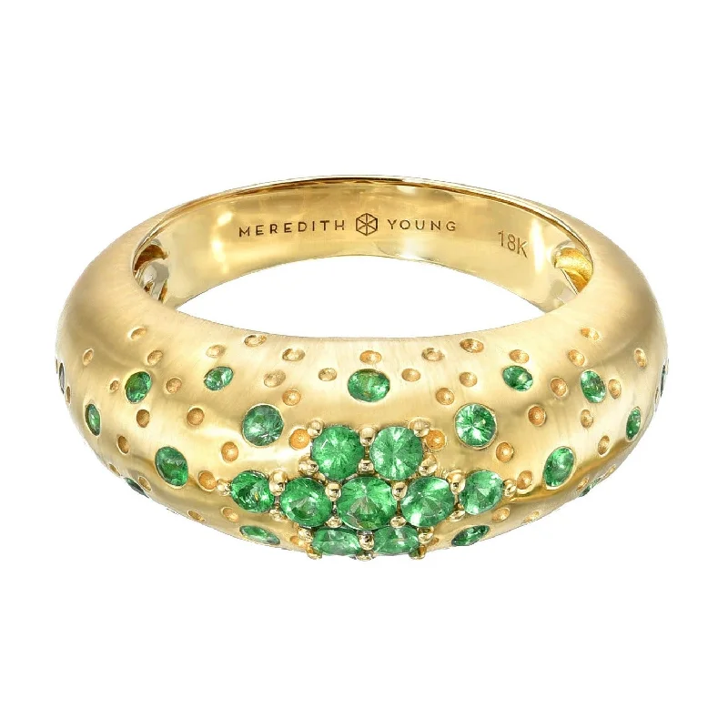 The Jewelry Sale You've Been Waiting For Is Here Emerald Stacking Ring - 18k Gold