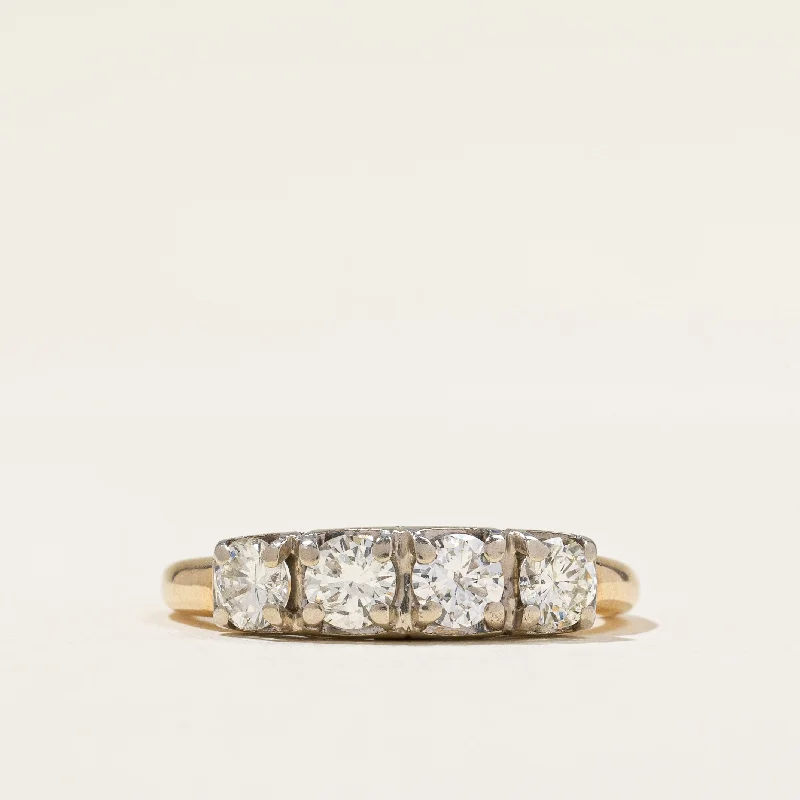 Affordable Glamour – Premium Jewelry For Less Four Stone Diamond Ring | 0.92ctw | SZ 7.25 | Affordable Glamour – Premium Jewelry For Less Four Stone Diamond Ring | 0.92ctw | SZ 7.25 |