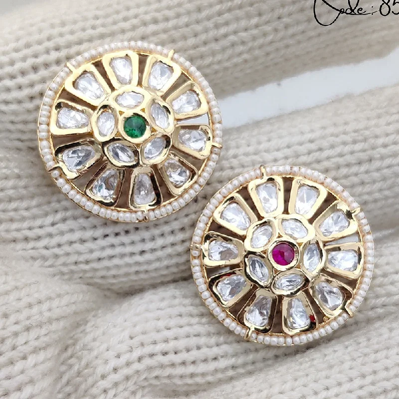 Last Chance To Grab Your Favorite Jewelry At A Discount Jewel Addiction Gold Plated Kundan Adjustable Ring (1 Piece Only) Last Chance To Grab Your Favorite Jewelry At A Discount Jewel Addiction Gold Plated Kundan Adjustable Ring (1 Piece Only)