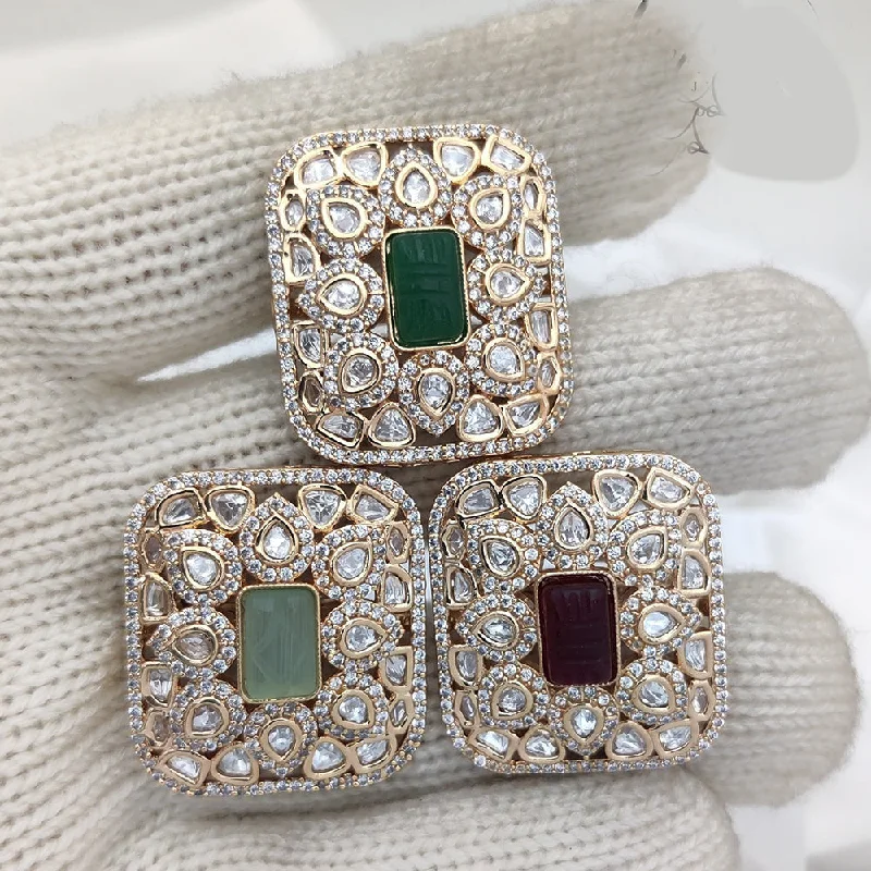 Trending Jewelry Styles Now At Limited-Time Discounts Jewel Addiction Gold Plated Kundan Adjustable Ring (1 Piece Only) Trending Jewelry Styles Now At Limited-Time Discounts Jewel Addiction Gold Plated Kundan Adjustable Ring (1 Piece Only)