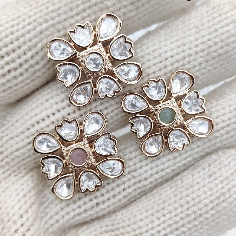 Fashion-Forward Jewelry At Incredible Prices Jewel Addiction Gold Plated Kundan Adjustable Ring (1 Piece Only) Fashion-Forward Jewelry At Incredible Prices Jewel Addiction Gold Plated Kundan Adjustable Ring (1 Piece Only)