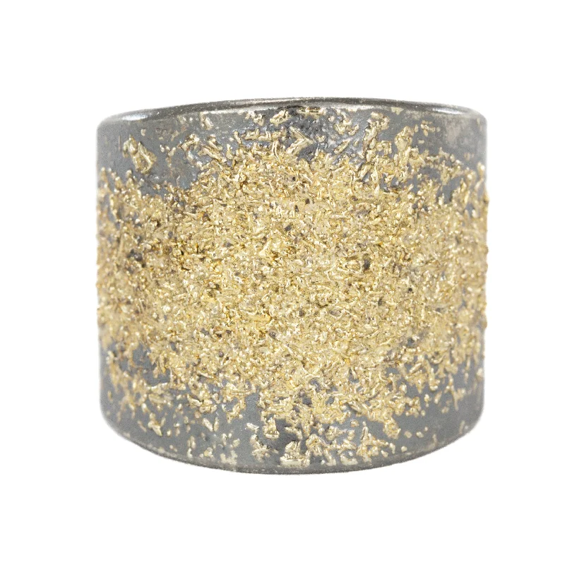 Personalized Jewelry Sale – Unique Gifts At Low Prices KMJ Staple Tall Cigar Band - 22k Gold, Oxidized Silver Personalized Jewelry Sale – Unique Gifts At Low Prices KMJ Staple Tall Cigar Band - 22k Gold, Oxidized Silver
