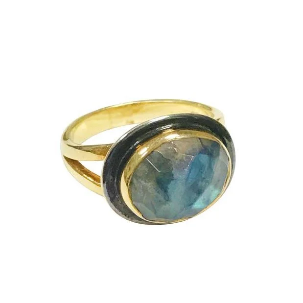 Must-Have Jewelry At Irresistible Discounts Oval Gemstone Gold Cocktail Ring