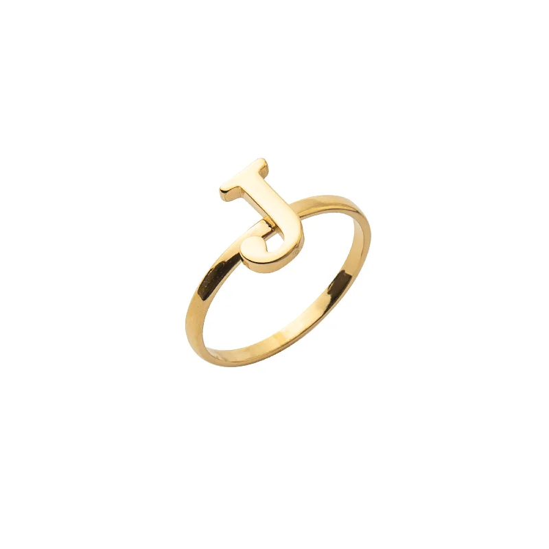 Luxury Jewelry Sale – Sparkle For Less Personalized Initial Ring - Stackable