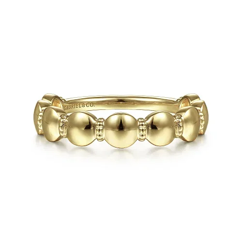 Unmissable Jewelry Discounts – Elevate Your Look For Less Round Station Stackable Ring in 14K Yellow Gold Unmissable Jewelry Discounts – Elevate Your Look For Less Round Station Stackable Ring in 14K Yellow Gold