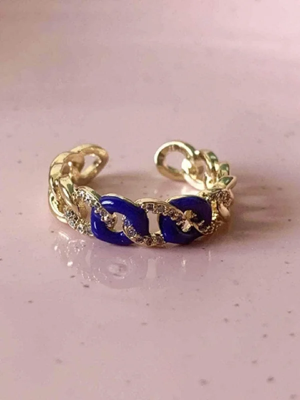 Unbeatable Offers On Luxury And Everyday Jewelry Sapphire Chains Ring