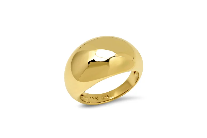 Shop Elegant Jewelry At Unbeatable Prices Solid Domed Ring