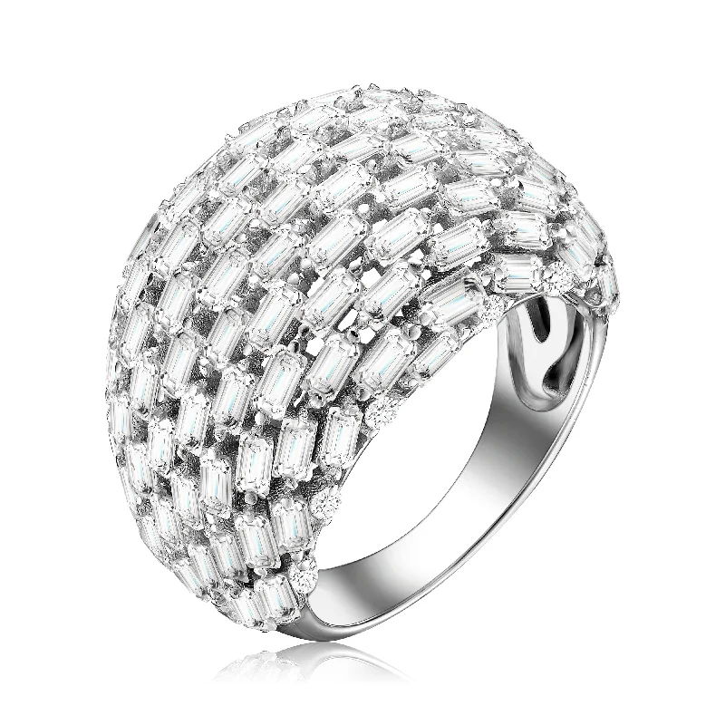Eco-Friendly Sustainable Jewelry For Conscious Buyers Pompidou Cluster Dome Ring