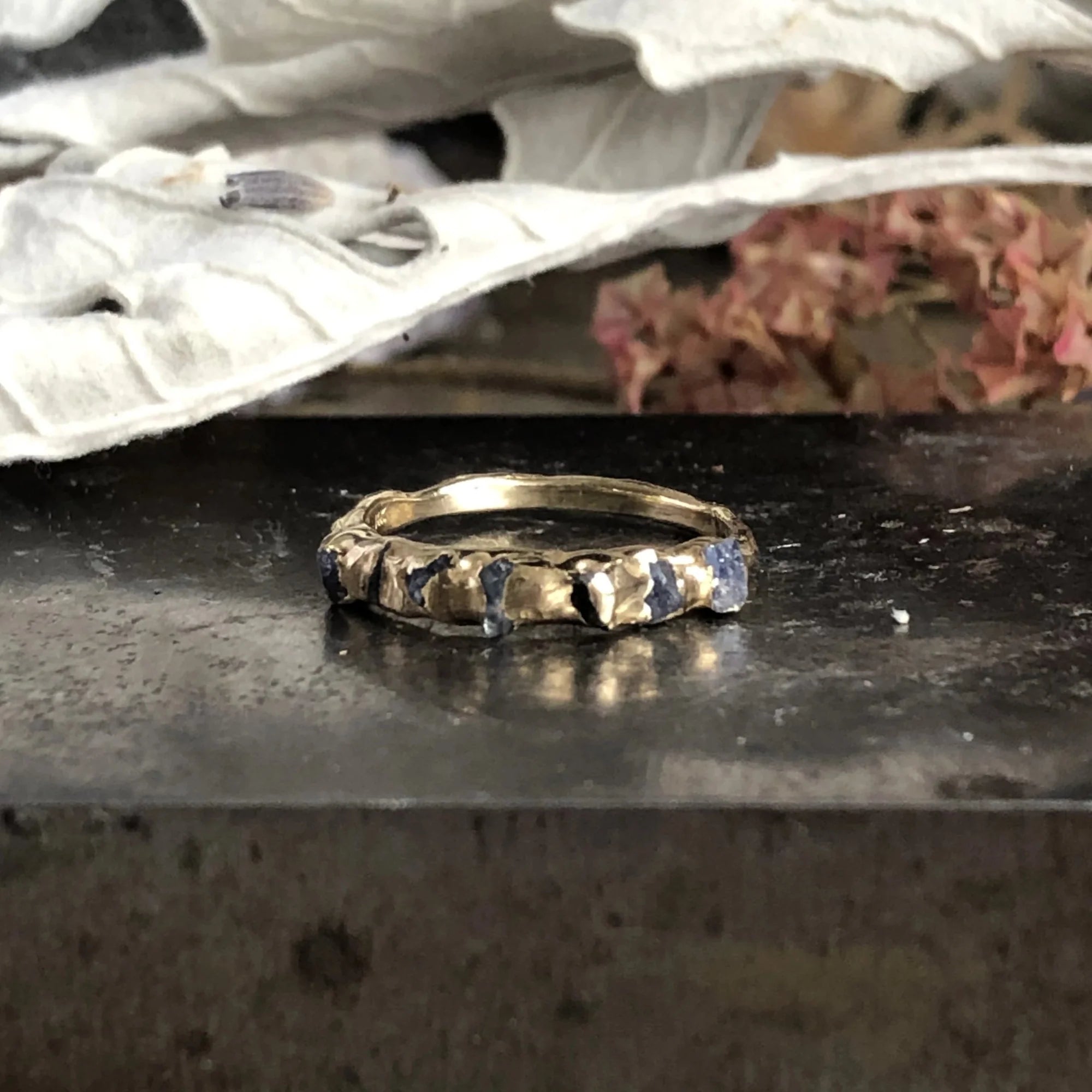 Glamorous Jewelry, Glamorous Deals – Shop Now Unity Ring - 14k Gold + Blue Sapphire Glamorous Jewelry, Glamorous Deals – Shop Now Unity Ring - 14k Gold + Blue Sapphire