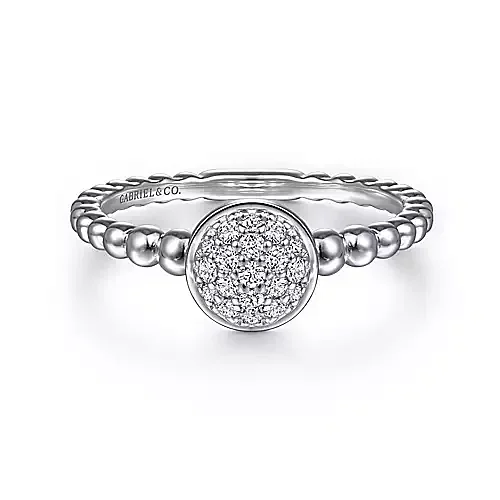 Grab Stylish Jewelry Before The Sale Ends White Sapphire Pave Bujukan Ring in Sterling Silver Grab Stylish Jewelry Before The Sale Ends White Sapphire Pave Bujukan Ring in Sterling Silver