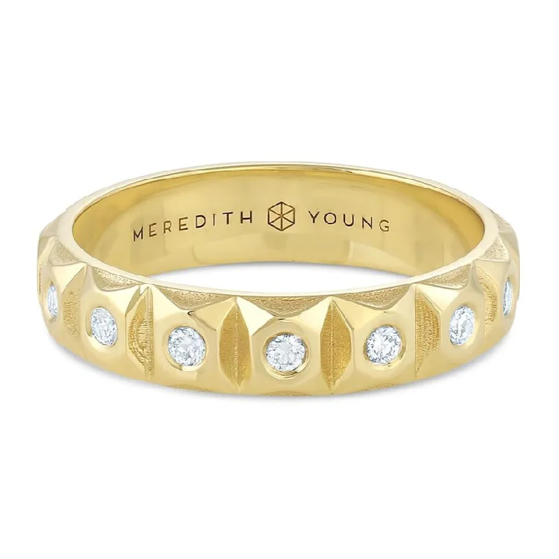 Last Chance To Grab Your Favorite Jewelry At A Discount Ziggurat Eternity Band in Diamonds - 18k Gold + Diamonds Last Chance To Grab Your Favorite Jewelry At A Discount Ziggurat Eternity Band in Diamonds - 18k Gold + Diamonds