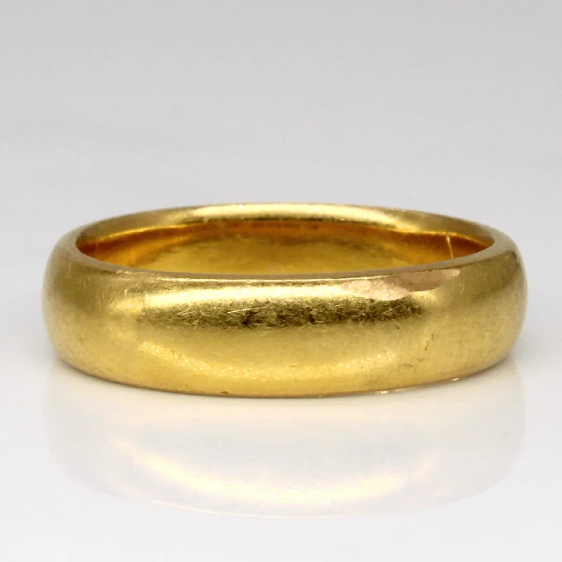 Seasonal Jewelry Deals – Elevate Your Style Edwardian Yellow Gold Band | SZ 6.5 |