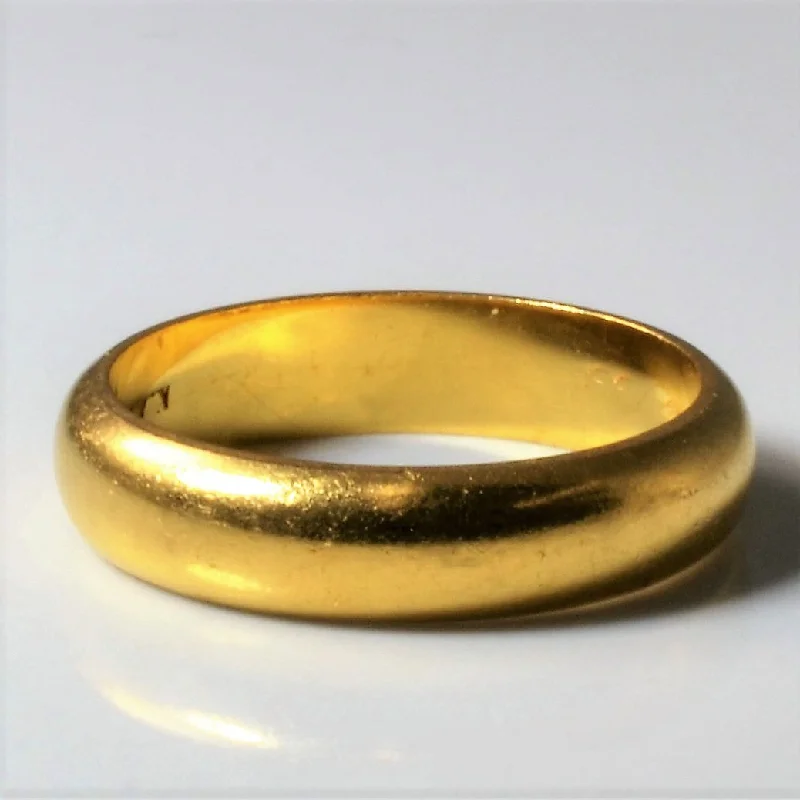 Best Jewelry Sale Prices – Limited-Time Offer Early 1900s Yellow Gold Band | SZ 6.5 |