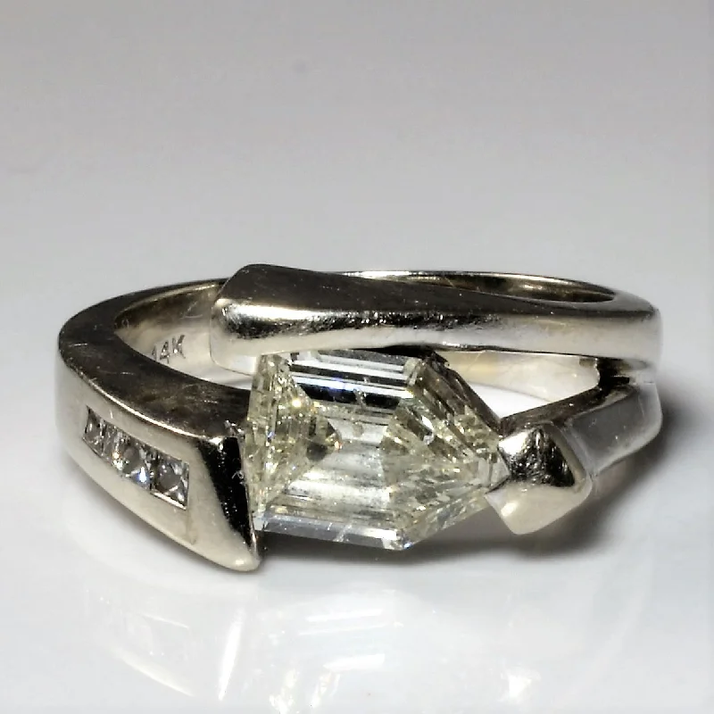 Shine Without Limits – Jewelry Sale Happening Now Bullet Cut Diamond Ring | 1.27ctw | SZ 7 |