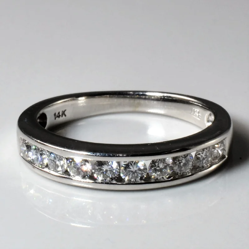 Seasonal Jewelry Sale – Upgrade Your Style Today Channel Set Diamond Band | 0.55ctw | SZ 5.5 |