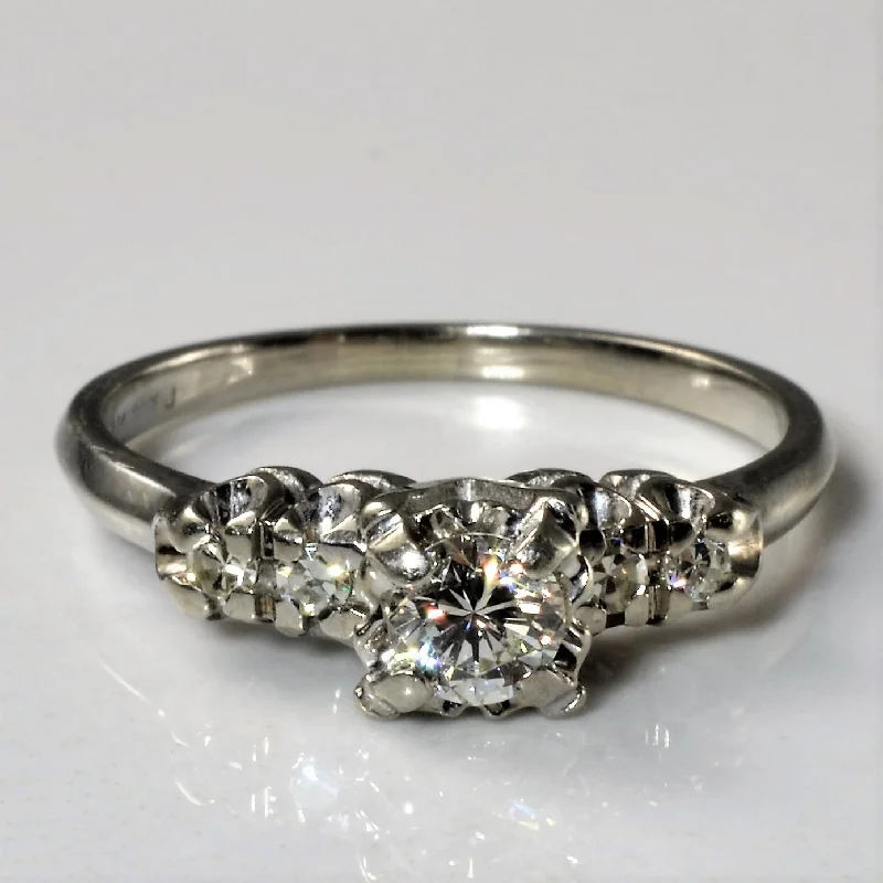 Best-Selling Jewelry Now Available At Special Deals Five Stone Diamond Ring | 0.30ctw | SZ 6 |