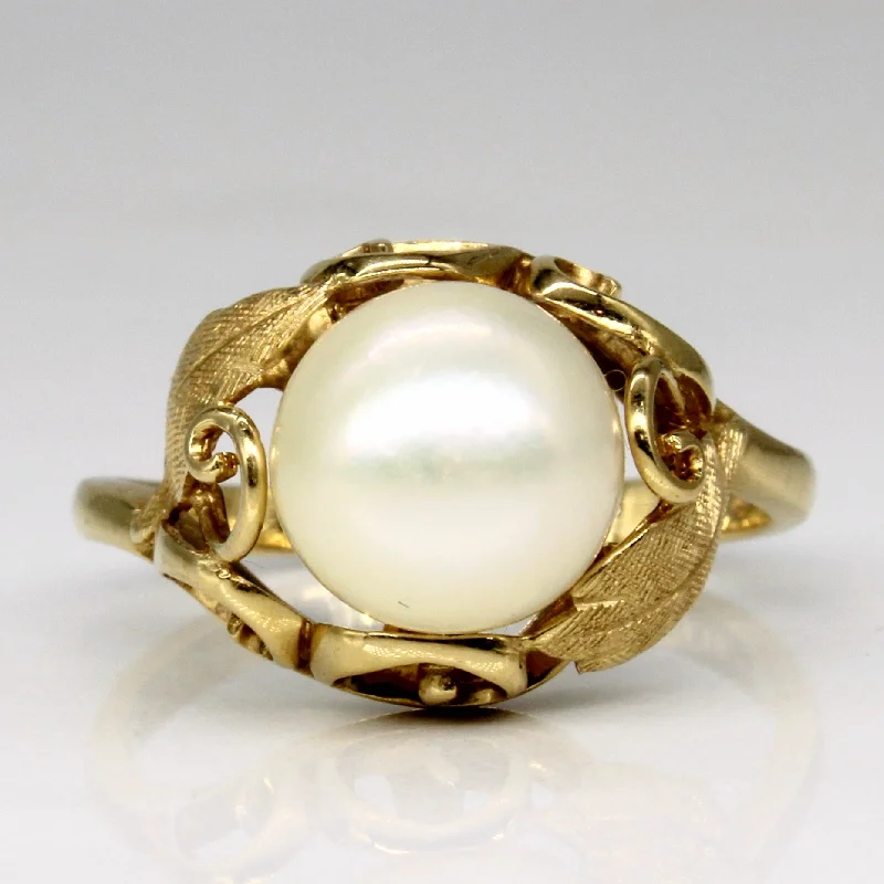 Best Jewelry Sale Prices – Limited-Time Offer Japanese Akoya Pearl Ring | SZ 6.5 |