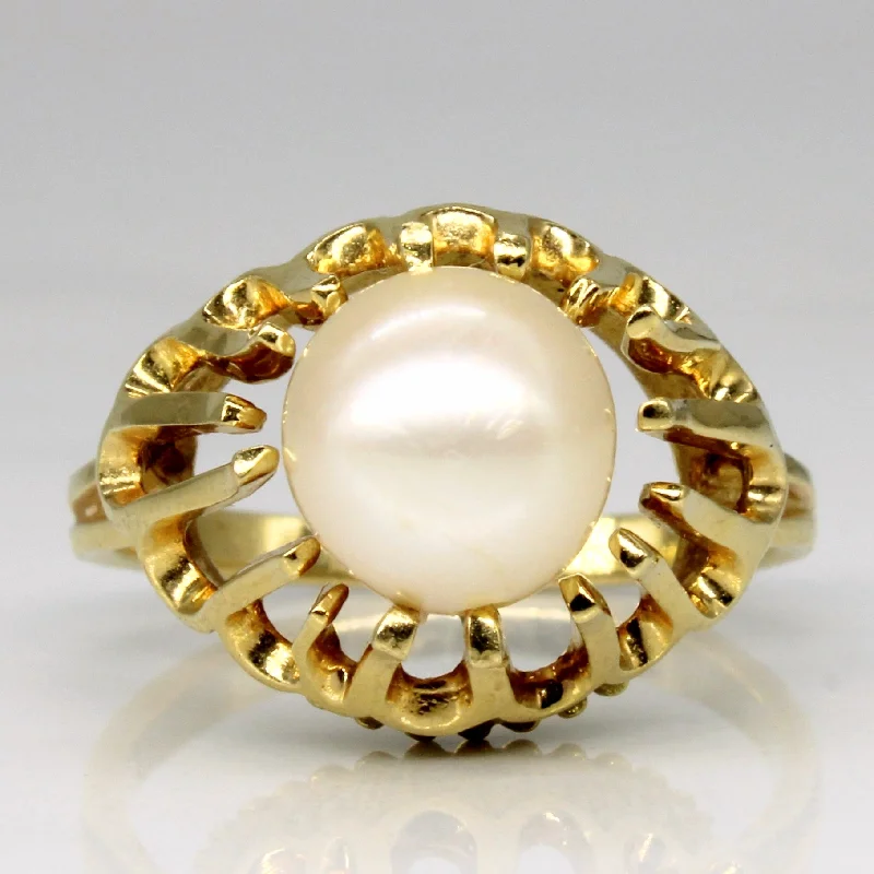 Jewelry Flash Sale – Stylish Designs At Unbeatable Rates Pearl Bubble Ring | SZ 6.75 |