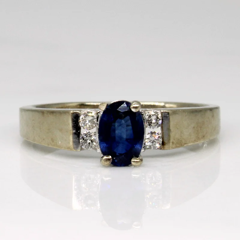 Must-Have Jewelry Pieces At Reduced Prices Sapphire & Diamond Ring | 0.45ct, 0.07ctw | SZ 6 |