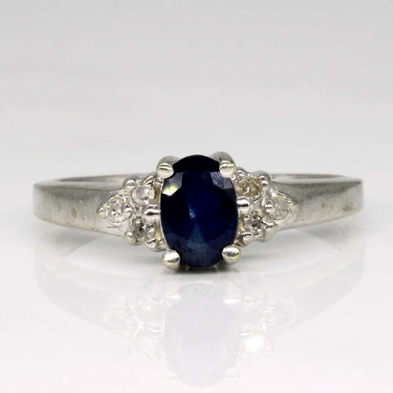 Premium Jewelry, Premium Discounts – Act Fast Sapphire & Diamond Ring | 0.53ct, 0.06ctw | SZ 7 |