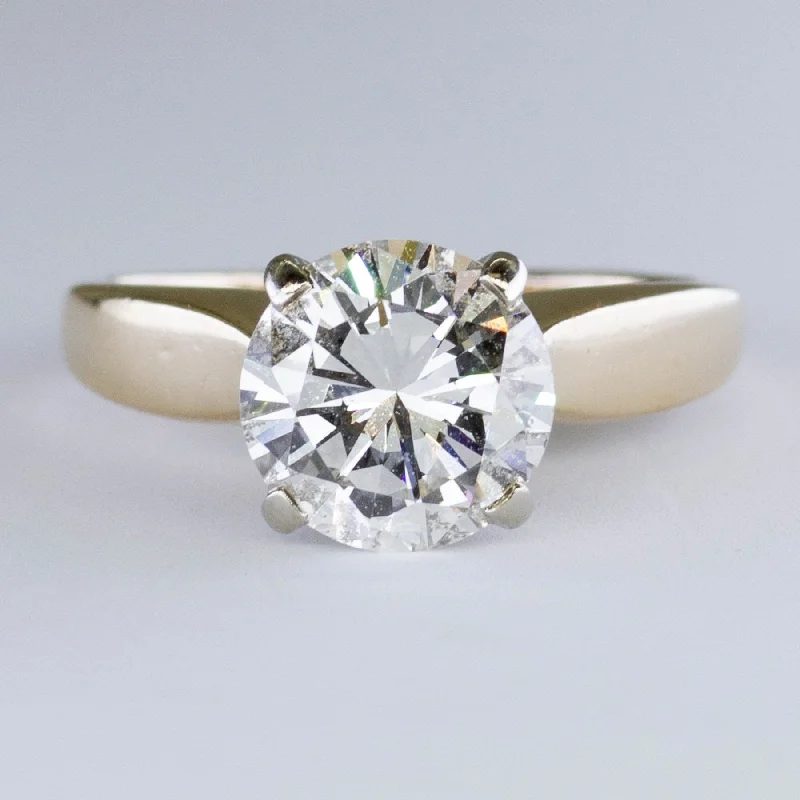 Shop Modern Jewelry Collections With Exclusive Discounts Solitaire Diamond Engagement Ring | 2.16ct VS2 I/J | SZ 5.5 |