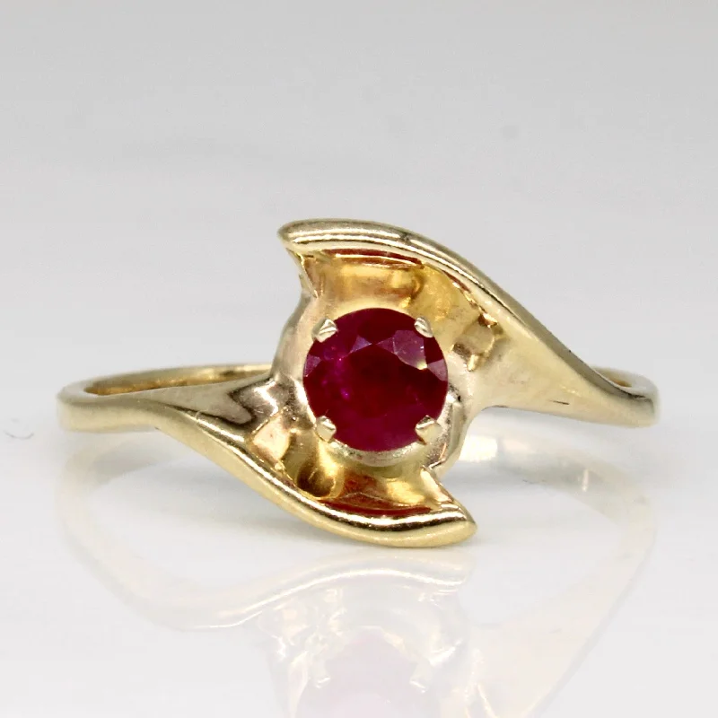 Unmissable Jewelry Clearance – Final Reductions Synthetic Ruby Abstract ring | 0.27ct | SZ 6.5 |