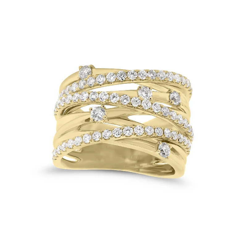 Luxury Jewelry Sale – Elegant Styles At Unbeatable Prices Diamond & Gold Multi-Band Ring