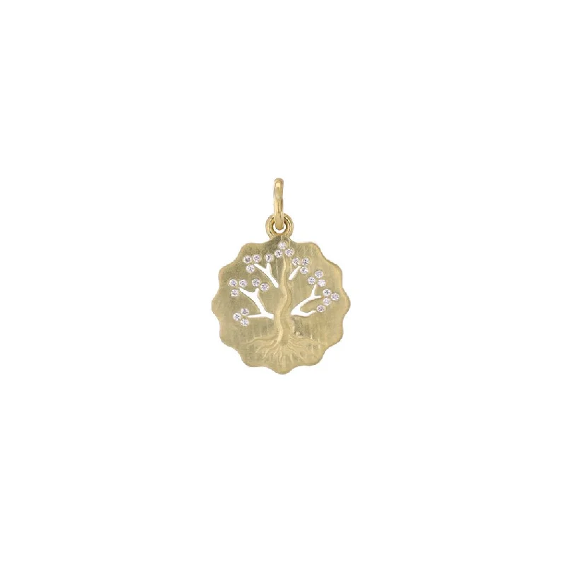 Elevate Your Jewelry Collection With Limited-Time Savings 0.10 ctw Diamond Tree of Life Medallion Elevate Your Jewelry Collection With Limited-Time Savings 0.10 ctw Diamond Tree of Life Medallion