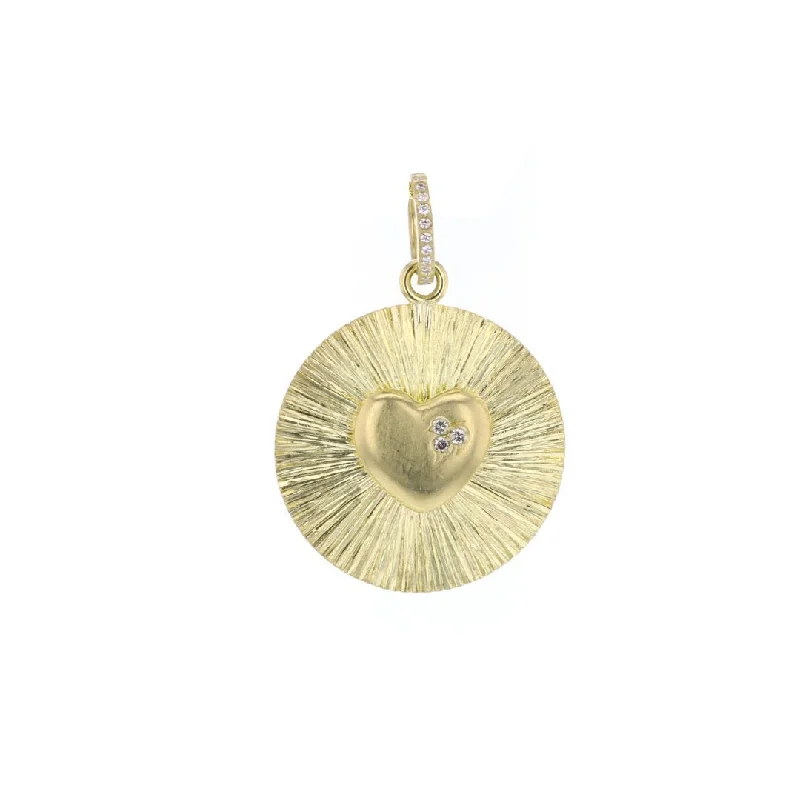 Make Every Moment Shine – Jewelry Discounts Available 0.12 ctw Diamond Heart Medallion Pendant Make Every Moment Shine – Jewelry Discounts Available 0.12 ctw Diamond Heart Medallion Pendant
