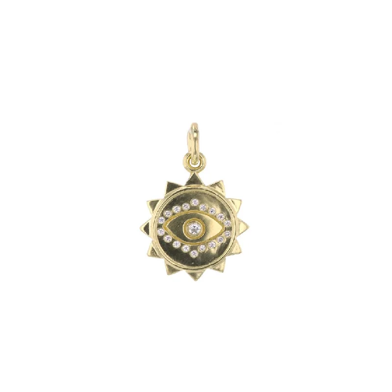 Sparkle For Less – Shop Jewelry Deals Now 0.12 ctw Diamond Protection Eye Medallion Pendant Sparkle For Less – Shop Jewelry Deals Now 0.12 ctw Diamond Protection Eye Medallion Pendant