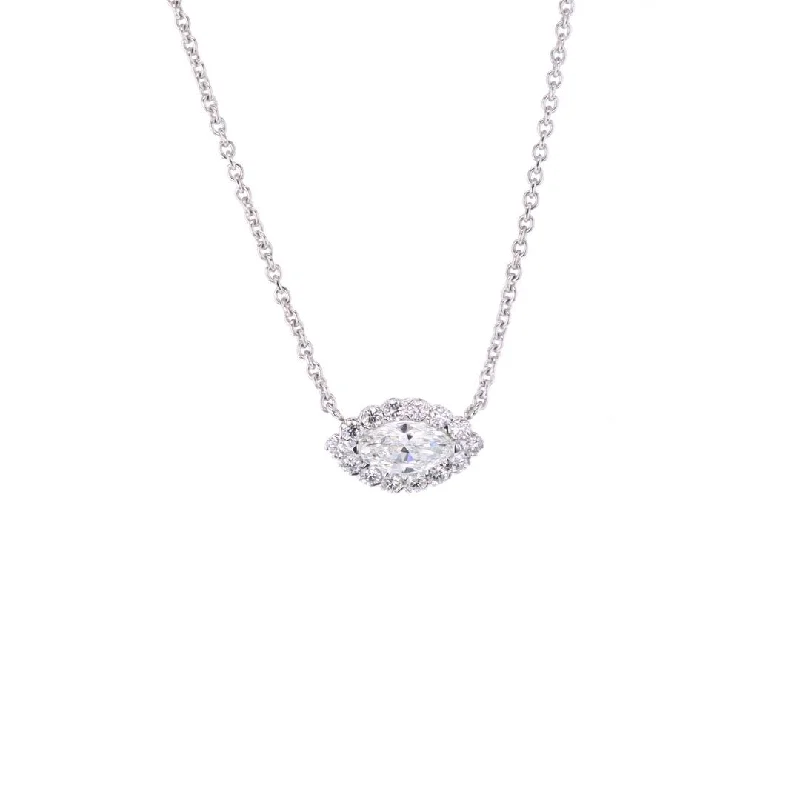 Stunning Statement Jewelry, Unbeatable Discounts 0.60 ctw Diamond with a 0.28 ctw Diamond Halo Pendant Necklace Stunning Statement Jewelry, Unbeatable Discounts 0.60 ctw Diamond with a 0.28 ctw Diamond Halo Pendant Necklace