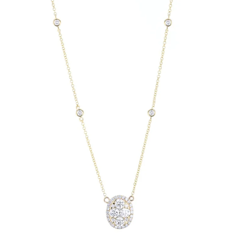 Premium Jewelry, Premium Discounts – Act Fast 0.68 ctw Diamond Pendant Necklace
