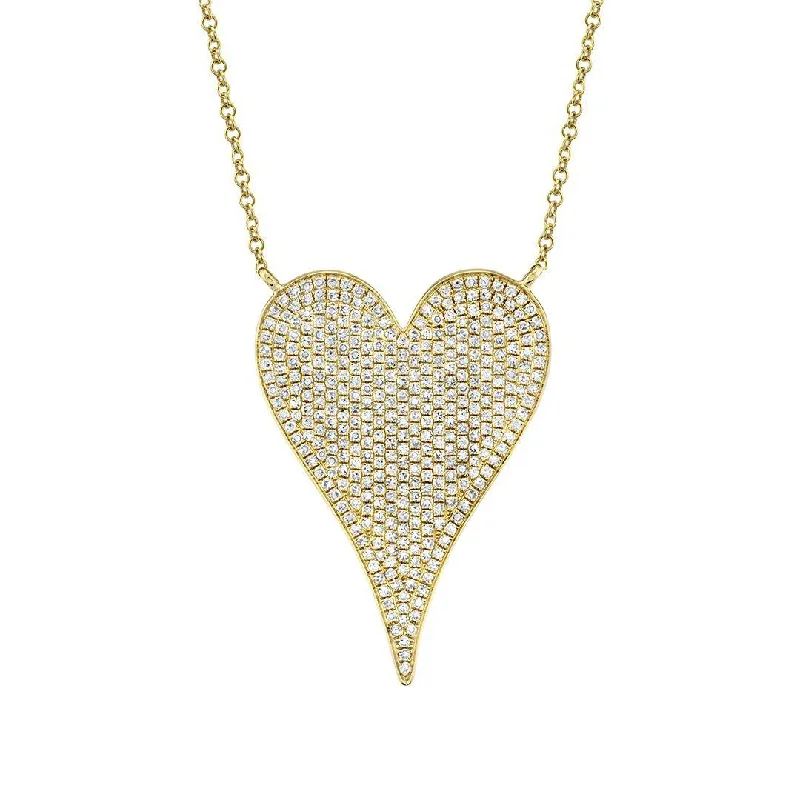Dazzling Deals On Necklaces, Bracelets, And More 0.83 ctw Diamond Heart Necklace