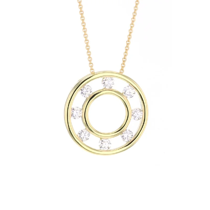Dazzle With Discounts – Shop Jewelry On Sale 0.87 ctw Diamond Open Circle Pendant Necklace Dazzle With Discounts – Shop Jewelry On Sale 0.87 ctw Diamond Open Circle Pendant Necklace