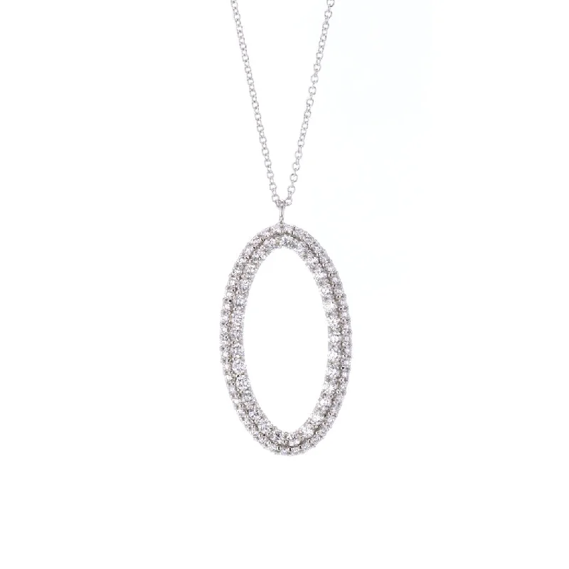 Save On Luxury Jewelry Pieces – Limited-Time Offers 1.25 ctw Diamond Open Oval Pendant Necklace Save On Luxury Jewelry Pieces – Limited-Time Offers 1.25 ctw Diamond Open Oval Pendant Necklace