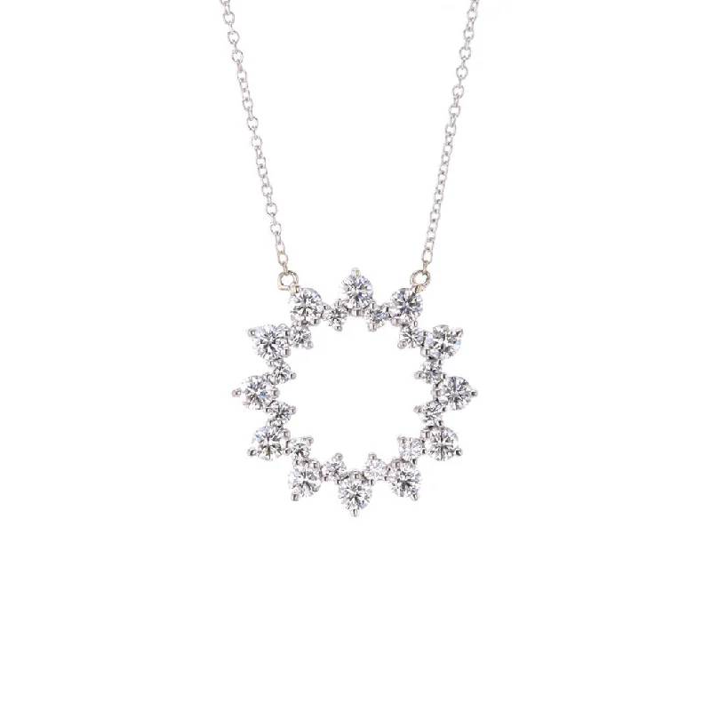 Breathtaking Jewelry At Limited-Time Savings 1.80 ctw Diamond Open Circle Necklace Breathtaking Jewelry At Limited-Time Savings 1.80 ctw Diamond Open Circle Necklace