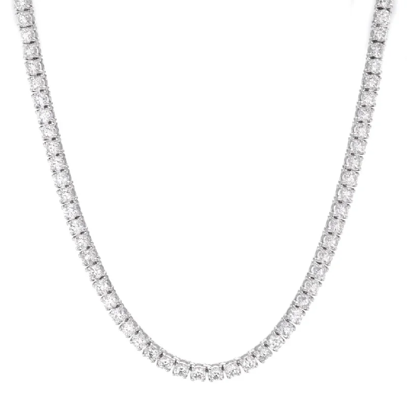 High-Quality Gemstone Jewelry For Special Occasions 10.43 ctw Diamond Eternity Necklace High-Quality Gemstone Jewelry For Special Occasions 10.43 ctw Diamond Eternity Necklace