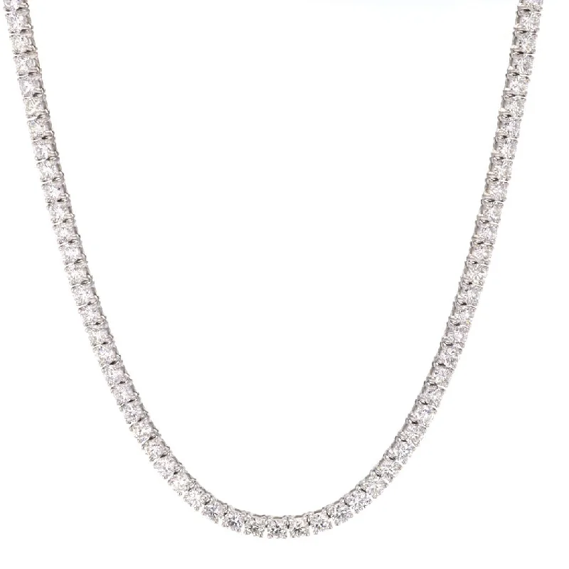 Chic And Stylish Jewelry At Discounted Prices 12.46 ctw Diamond Eternity Necklace