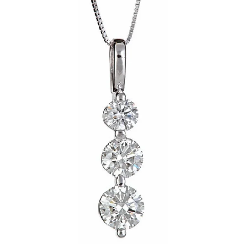 Luxury Jewelry Clearance – Shop Premium Styles Now 14k Graduated Diamonds Pendant