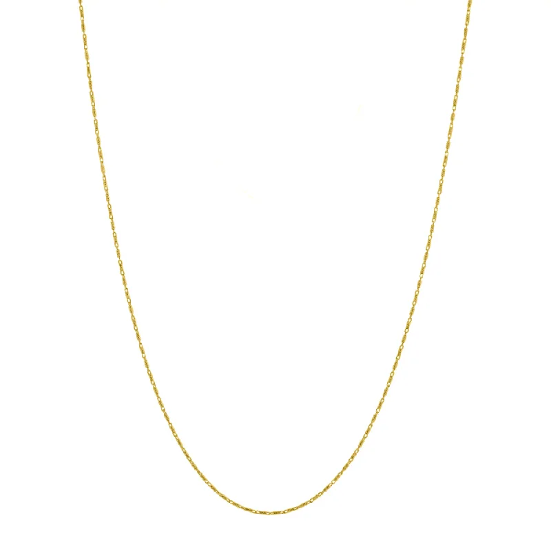 Luxury Jewelry Without The Luxury Price Tag 14Y Lumacina 1.05 mm Chain