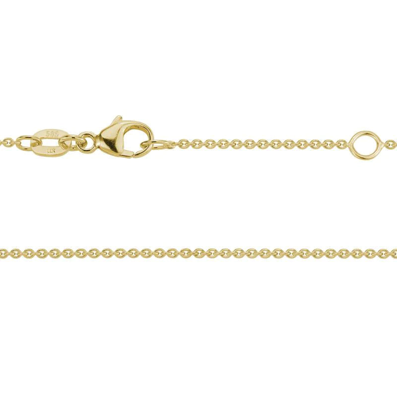 Discover Unique Jewelry With Special Limited-Time Offers 14K Yellow Gold 1.2mm Cable Chain 16-18" Discover Unique Jewelry With Special Limited-Time Offers 14K Yellow Gold 1.2mm Cable Chain 16-18"