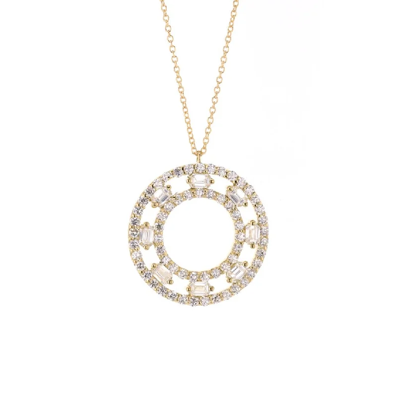 Trending Jewelry Styles Now At Limited-Time Discounts 2.30 ctw Diamond Open Circle Pendant Necklace Trending Jewelry Styles Now At Limited-Time Discounts 2.30 ctw Diamond Open Circle Pendant Necklace