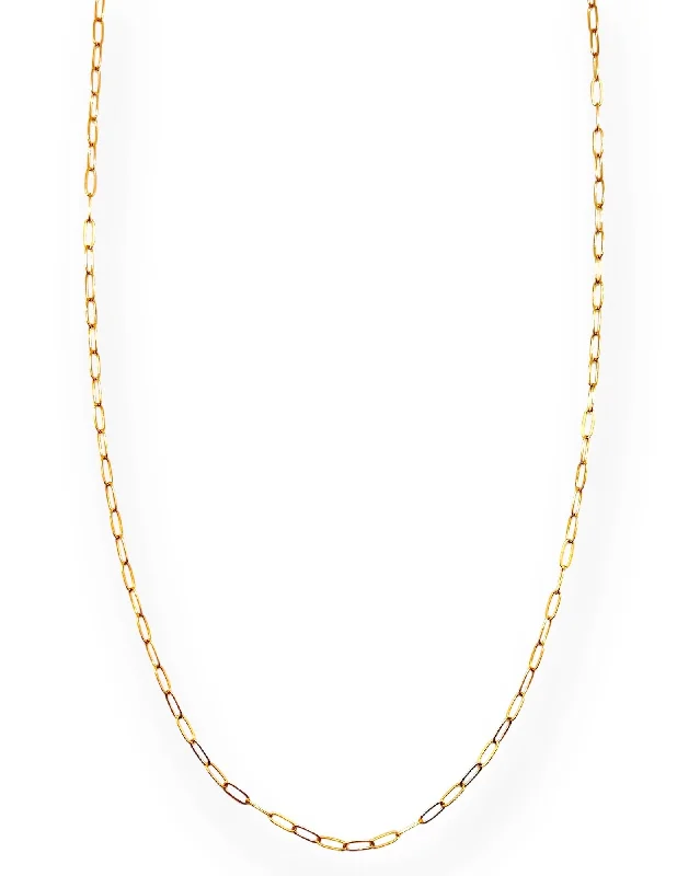 Premium Jewelry At Promotional Prices – Shine Today Dainty Gold Filled Paperclip Chain