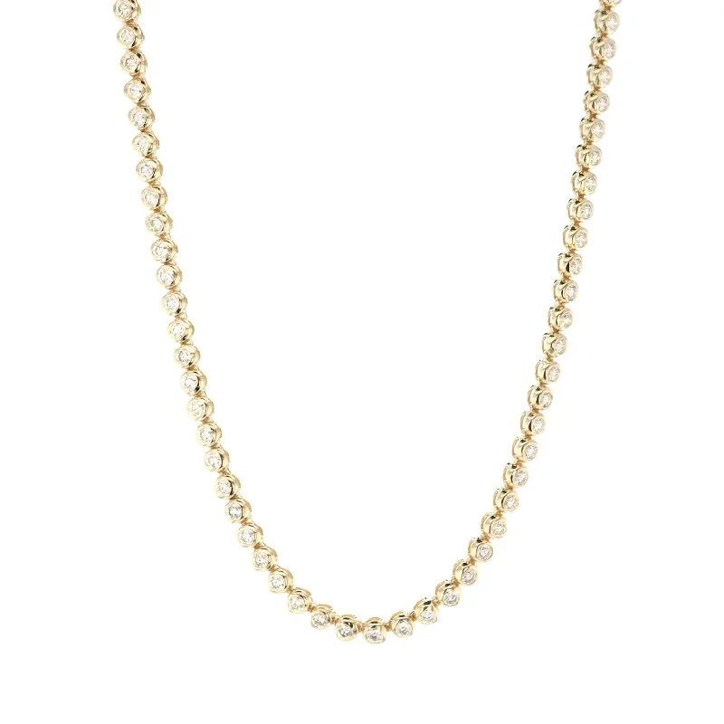 Premium Jewelry At Special Low Prices For A Limited Time 5.12 ctw Diamond Eternity Necklace Premium Jewelry At Special Low Prices For A Limited Time 5.12 ctw Diamond Eternity Necklace