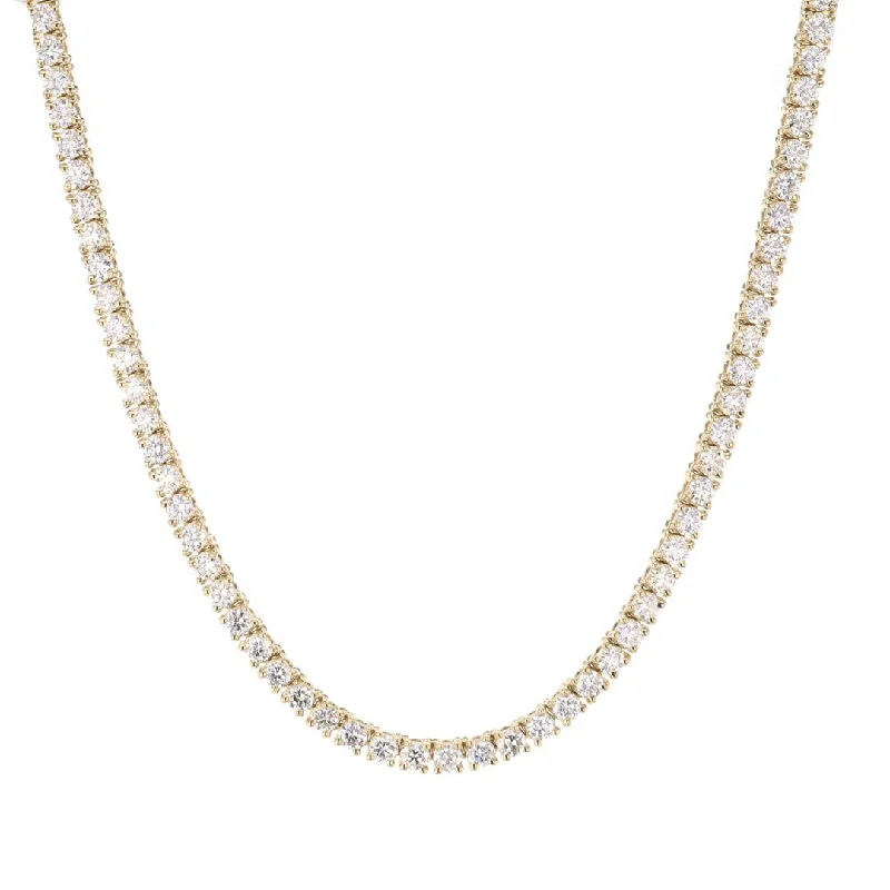 Personalized Engraved Jewelry For Meaningful Gifts 8.34 ctw Diamond Eternity Necklace Personalized Engraved Jewelry For Meaningful Gifts 8.34 ctw Diamond Eternity Necklace