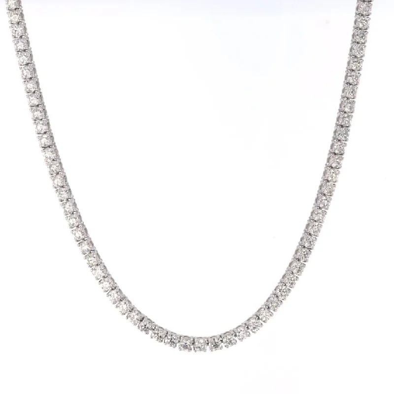 Adjustable Charm Bracelets For A Perfect Fit 8.40 ctw Diamond Eternity Necklace