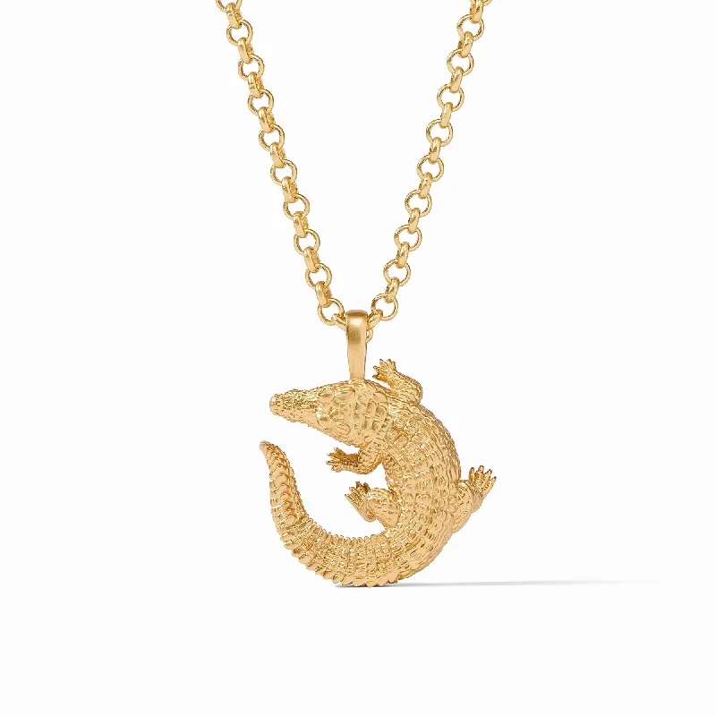 Flash Sale On Stunning Jewelry – Don't Miss Out Alligator Pendant