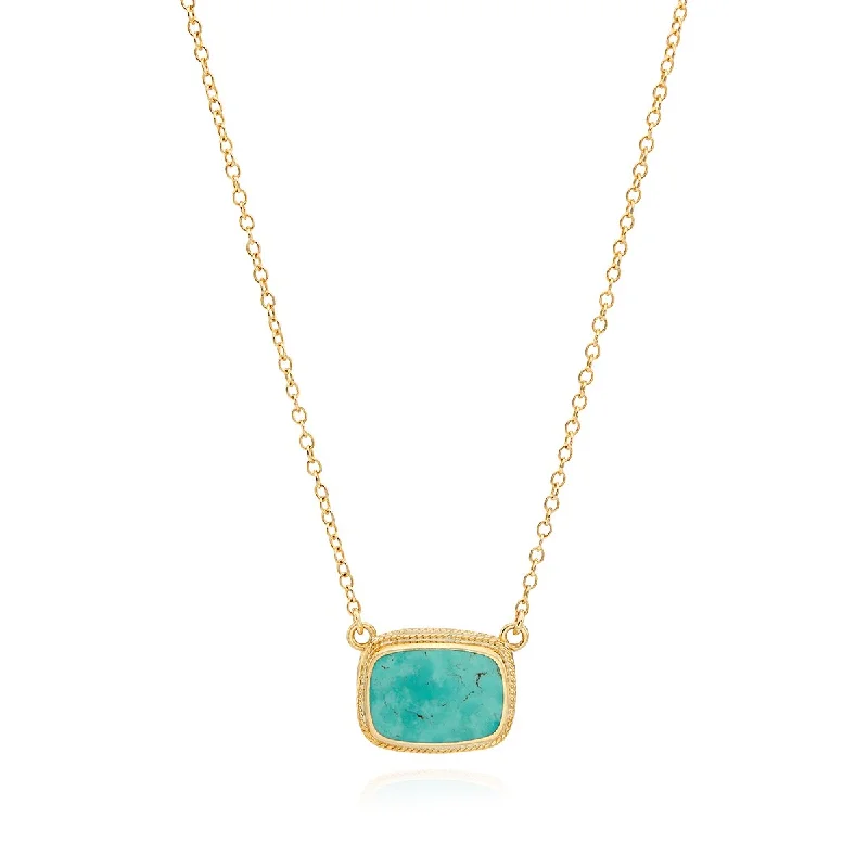 Big Savings On Your Favorite Jewelry Pieces Anna Beck Medium Turquoise Cushion Necklace Big Savings On Your Favorite Jewelry Pieces Anna Beck Medium Turquoise Cushion Necklace